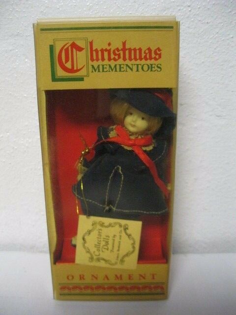 Doll By Sears Vintage Christmas Mementoes Ornament