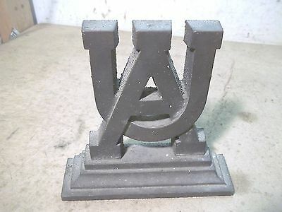 University of Alabama Cast Iron Doorstop weighs 5#