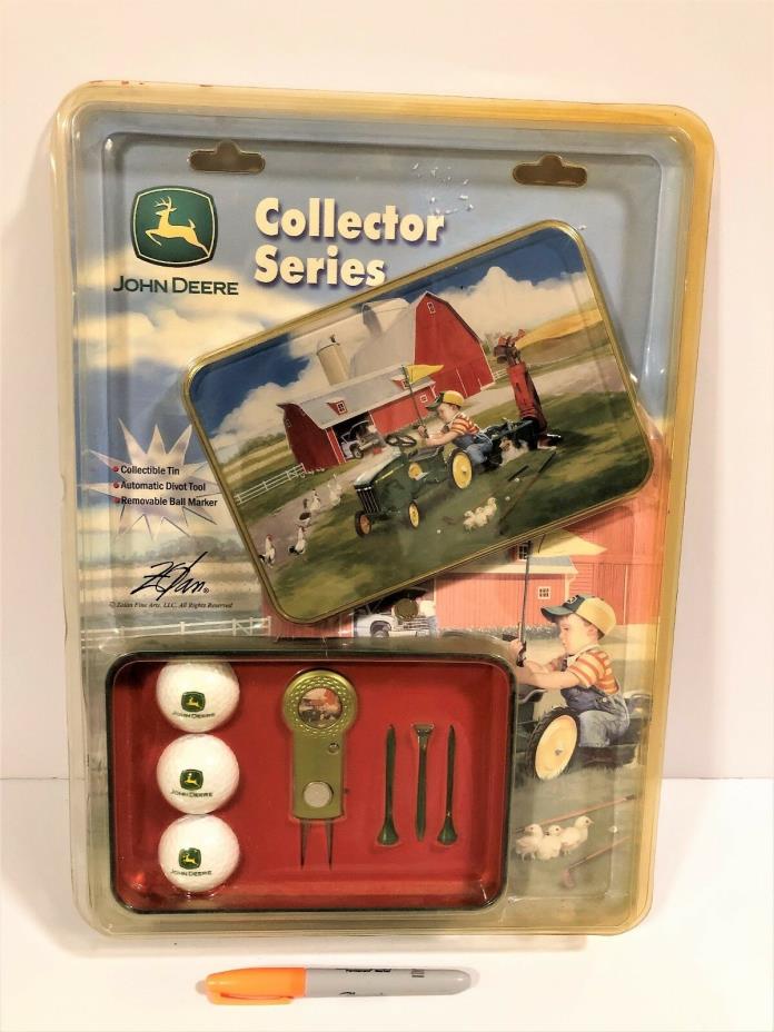 Vintage John Deere Collector Golf Set