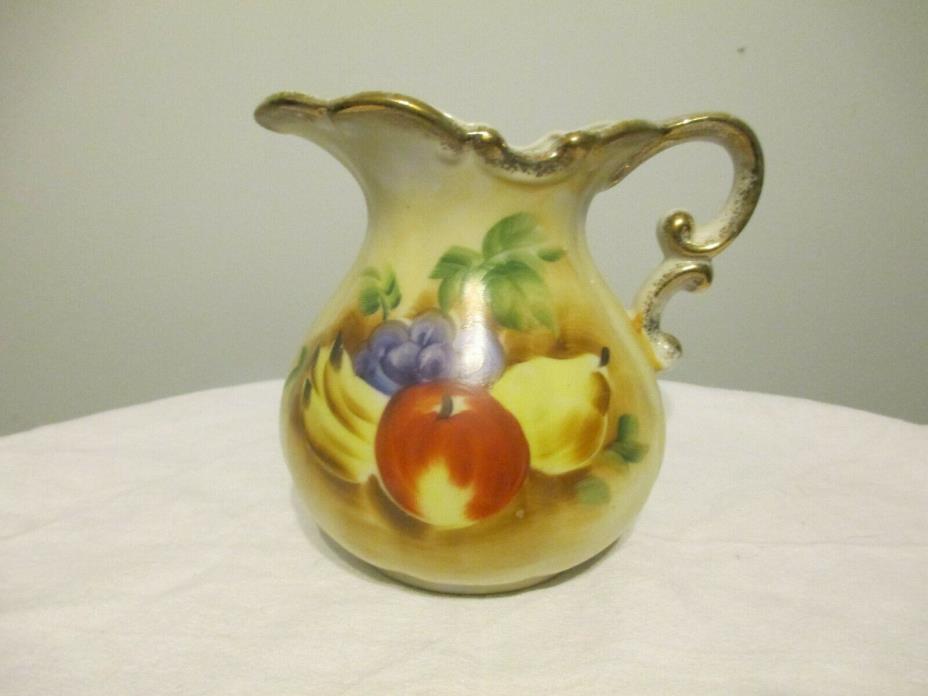 Vintage Pitcher - Fruit Design, Mid Century 6