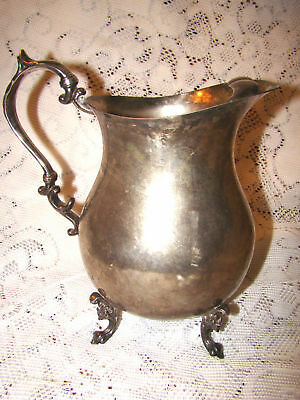 Vintage Silverplated Pitcher English Silver Mfg. Corp.