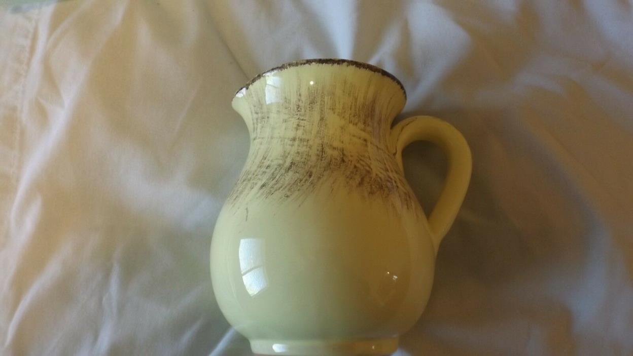 Vintage Ceramic Green Pitcher Made in Italy CL35-13
