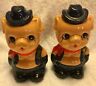 Large Size Cowboy Pigs (Glass) Salt & Pepper Shakers