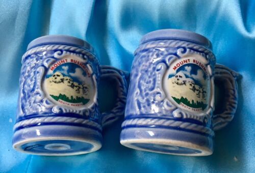 Nice Blue Stein My Rushmore Salt & Pepper Shakers