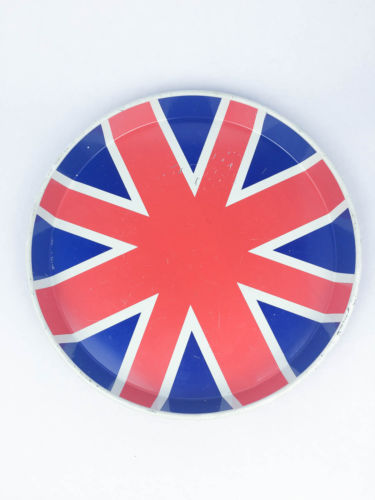 Vintage British Flag Metal 12