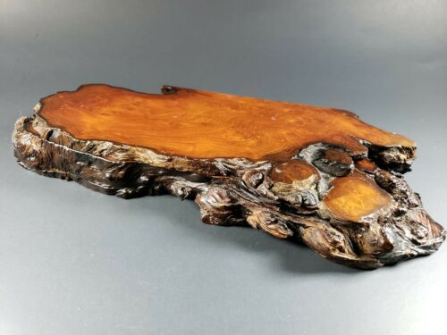 Vintage California Redwood Jewelry/Trinket Box Burl Wood Handmade Artisan Piece