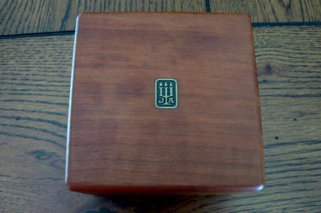 James Avery Wood Jewelry Keepsake Box Dovetailed NICE FREE US SHIP