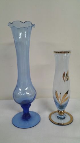 Flower bud glass vases