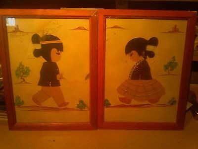 Attention Vintage Navajo boy and girl cloth pictures!
