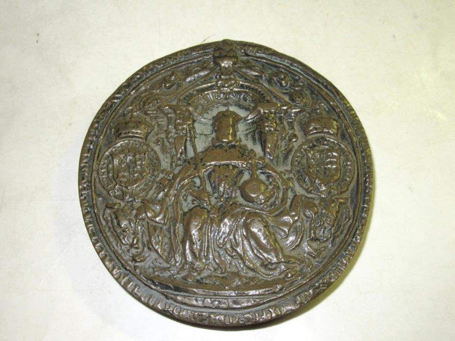 Royal Seal of Henry VIII 1509-1547 AD Vintage Plaque by Cirencester Replicas LTD