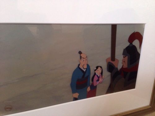 Disney's Mulan Production Background Sotheby's 1999 Auction