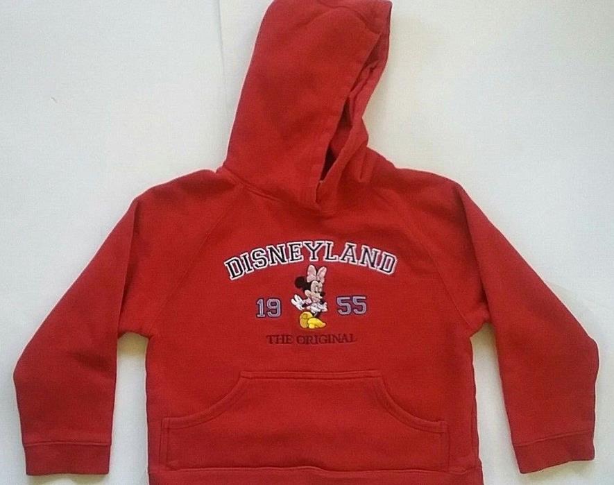 Disney Park Resort Red Minnie Mouse Sweatshirt Kids Size small* SHIPS FREE