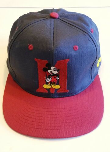 Vintage 90s Mickey Unlimited Mickey Mouse Snapback Baseball Hat By Fresh Caps