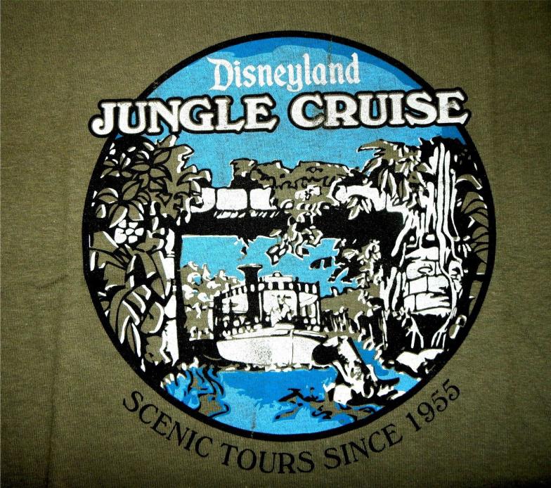 New Disneyland Jungle Cruise 60th Anniversary Limited Edition T Shirt Youth Med