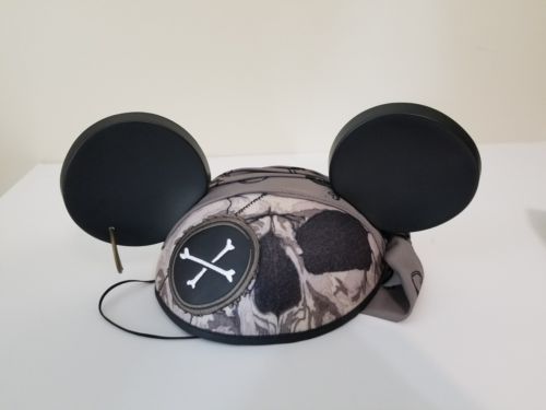 Disney Parks Mickey Mouse Pirates of the Caribbean Hat Cap Ears One Size