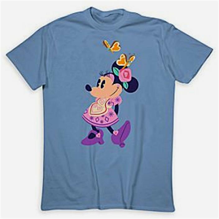 Disney Parks Minnie Mouse Mad Tea Party Teacups T-Shirt Limited Release Adult S