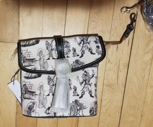 Dooney & Bourke Disney  Pirates of the Caribbean Crossbody Letter Carrier Nwt