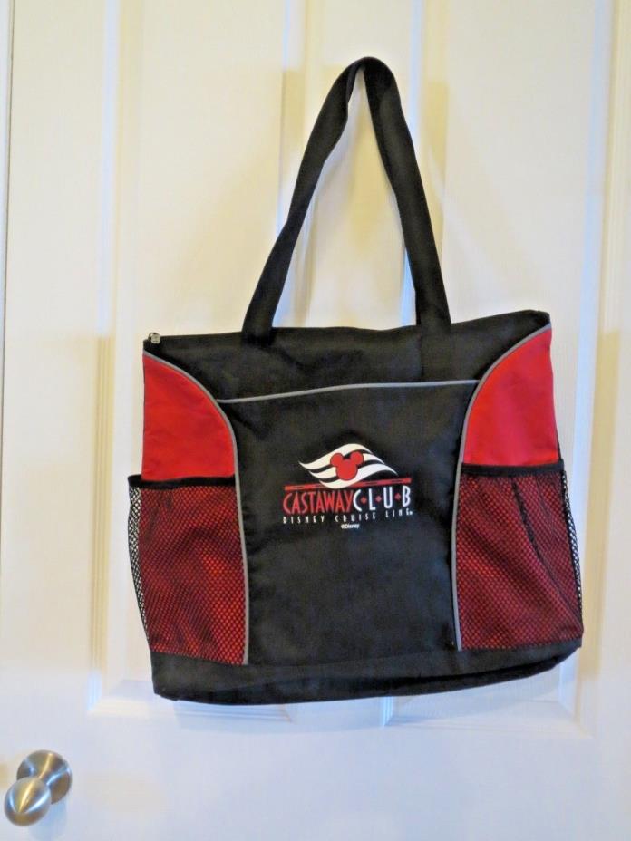 DCL Large Canvas Tote Beach Travel Bag Disney Cruise Line Authentic Castaway Cay
