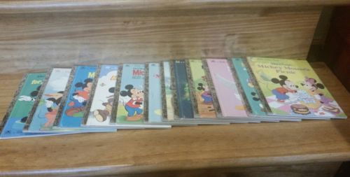 12 Favorite Mickey Mouse Golden Books 60th Anniversary