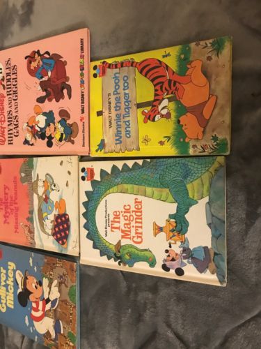 Vintage Disney Hardcover Books