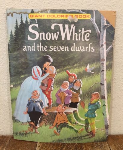 Vintage Snow White Coloring Book