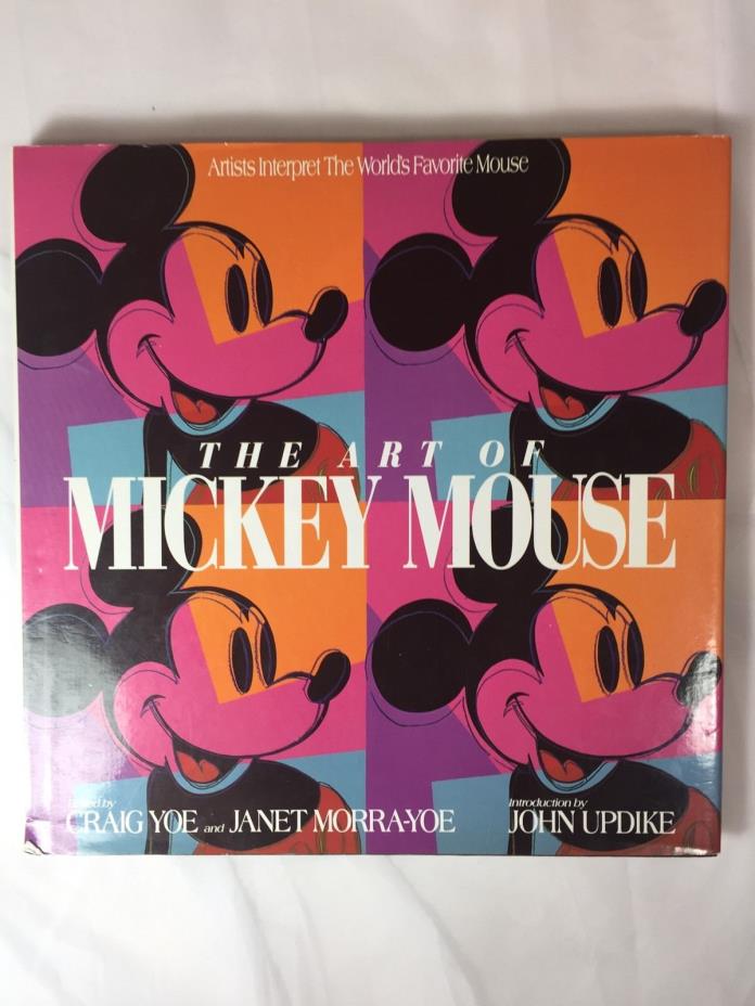The Art Of Mickey Mouse Book Yoe 1991 First Edition