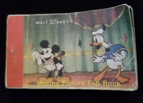 Vtg Walt Disney Moving Picture Flip Book