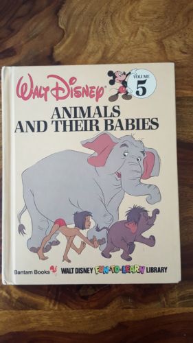 Walt Disney bantam books - Animals and their babies (Volume 5)(1984)