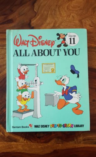 Walt Disney Bantam book - all about you (Volume 11)(1984)