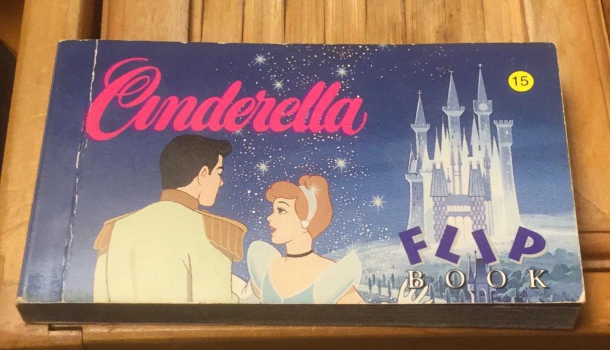 Walt Disney’s CINDERELLA Flip Book - 1995