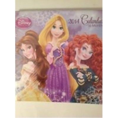 Disney Princess 16 Month 2014 Wall Calendar