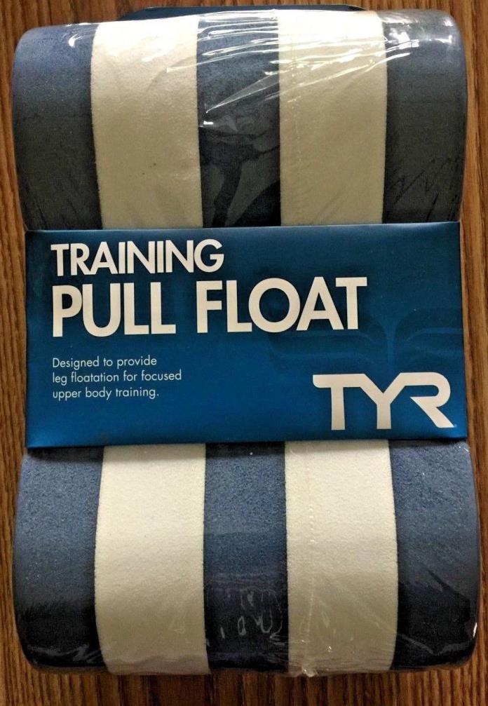 TYR Training Pull Float Swimming Blue/White NEW FACTORY SEALED FREE SHIPPING!