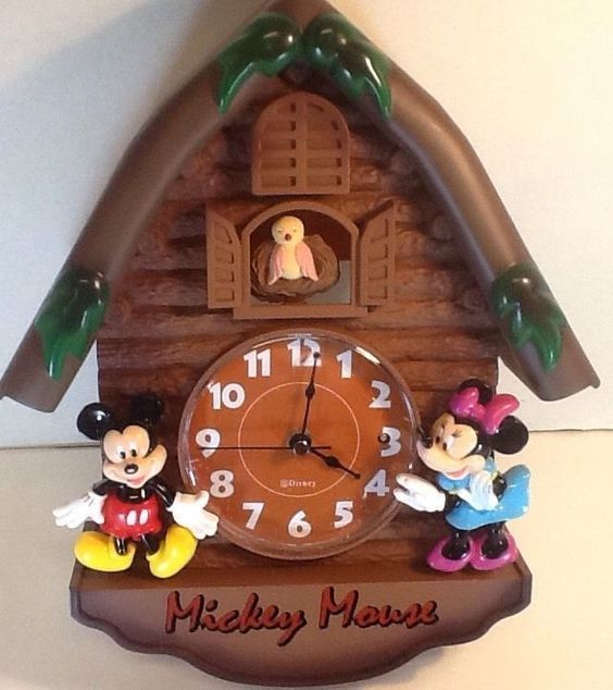 Mickey Mouse Minnie Mouse Wall Clock