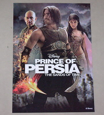 Disney Movie Club 3D Lenticular Card Prince of Persia RARE collector's
