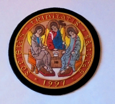 Holy Trinity Lutheran Society Evangelical Church Pastor Crest Seal Patch Badge A