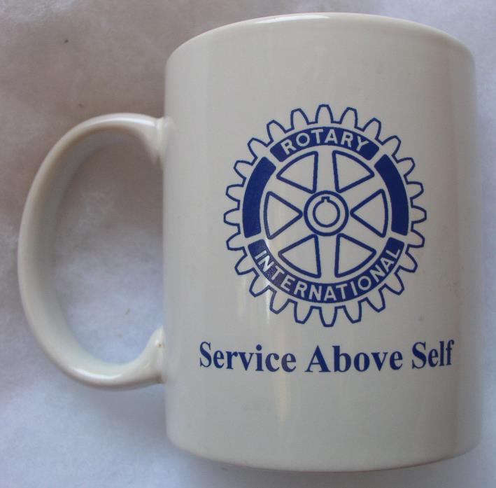 Rotary International, Service Above Self Coffee Cup Mug