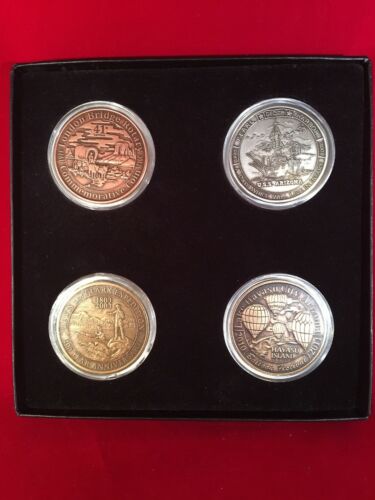 London Bridge Rotary Four Commemorative Coin Set in Display Box