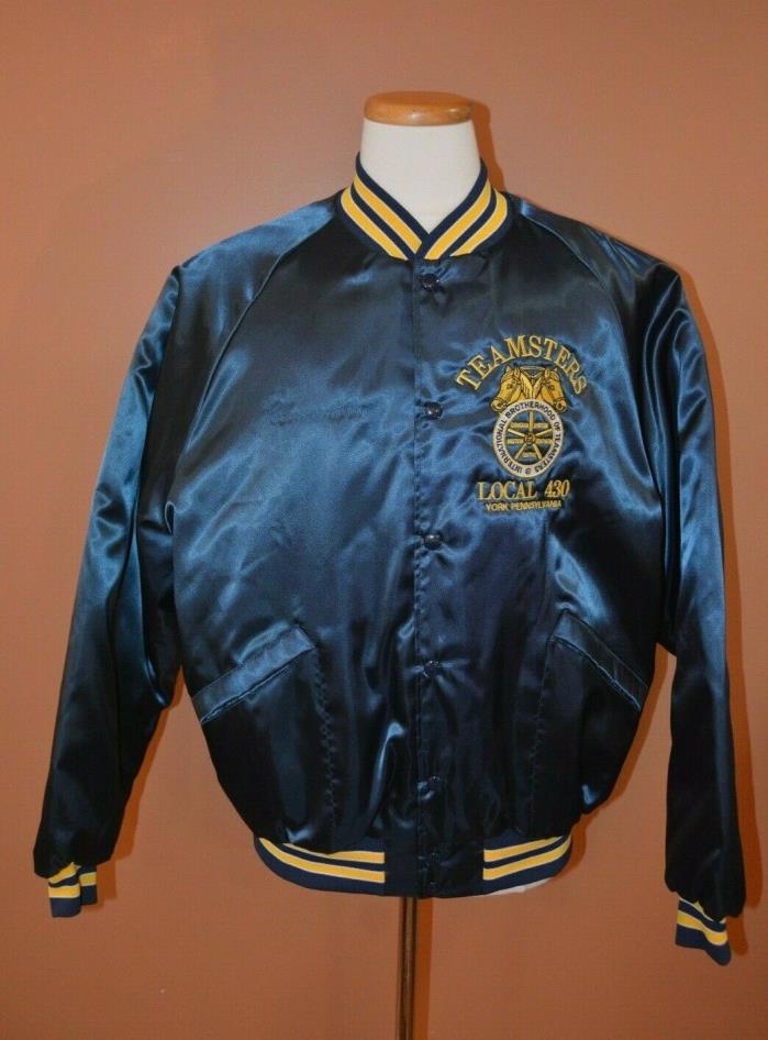 TEAMSTERS Local 430 (York, PA) Men's XL Navy Blue/Yellow 