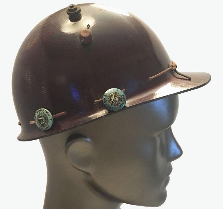 World War 11 Oregon Ship Building Boiler Makers Hardhat Union Helmet 1942