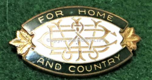 B.C.W.I. WOMEN'S INSTITUTE of BRITISH COLUMBIA FOR HOME AND COUNTRY Pin