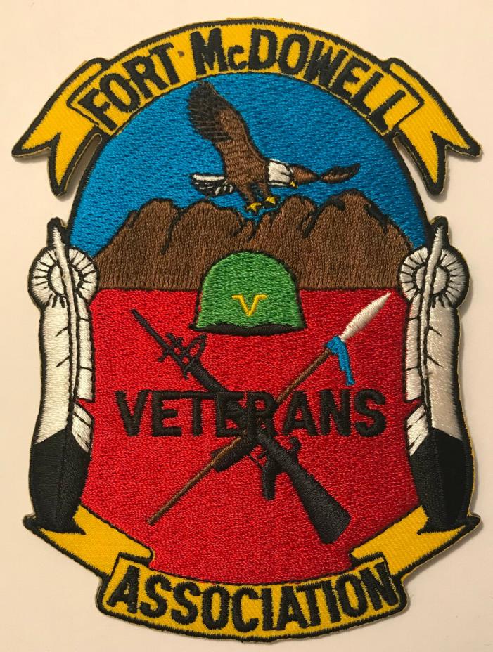 Fort McDowell Veterans Association Patch Maricopa County Arizona Yavapai Nation