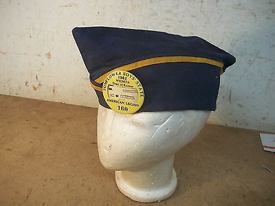 1962 Wichita Kansas American Legion Sunflower  Boy's State Cap & Badge Haresnape