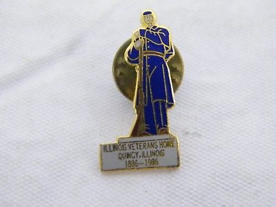 Vintage Illinois Veterans Home Pendant Quincy, Illinois 1886-1986