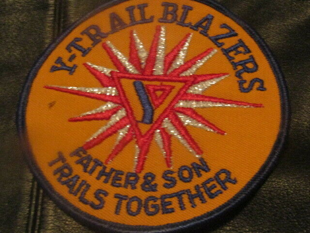 Y Trailblazers Father and Son Trails Together  Patch
