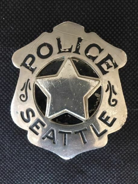 RARE Vintage Seattle Police Mounted Horse Bridle Badge