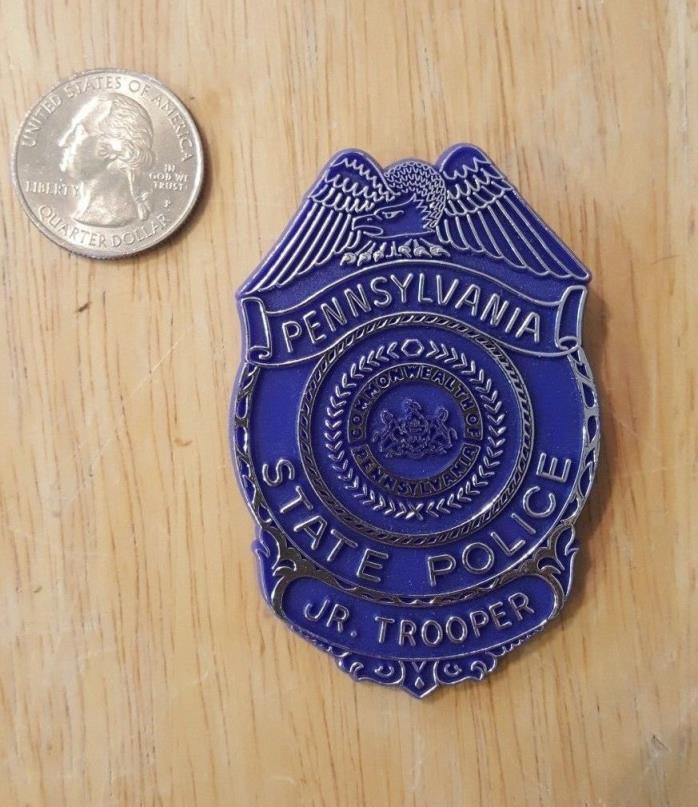 Pennsylvania State Police Jr. Trooper Blue Badge Toy