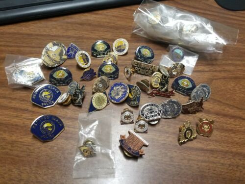 50+ California Police Lapel Pins + Other AGENCIES Law Enforcement No Patches CA