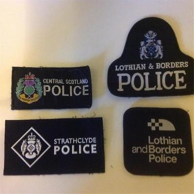 British STRATHCLYDE  POLICE  Oblong Bobbies Patch