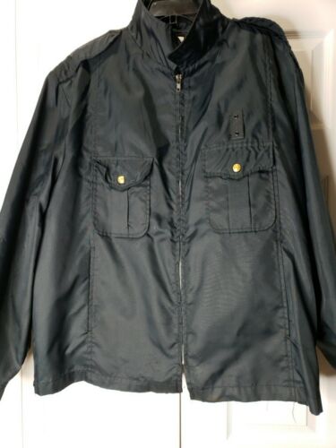BLAUER Chicago City Police Jacket XXXL 56-58 Full Zip Quilted Vest Lining. Nylon