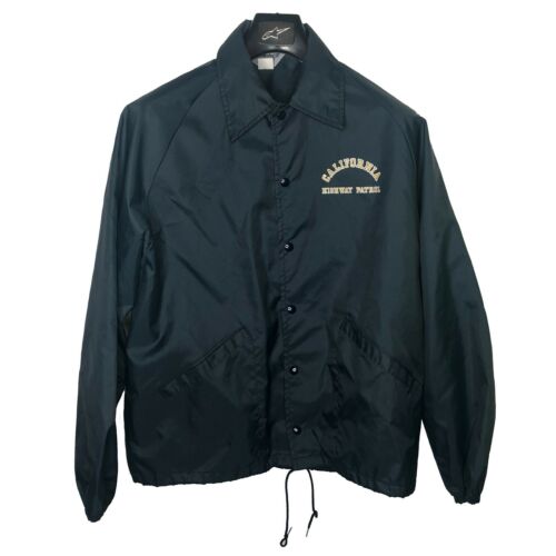 Official California Highway Patrol CHP Light Jacket Size L Swingster made in USA